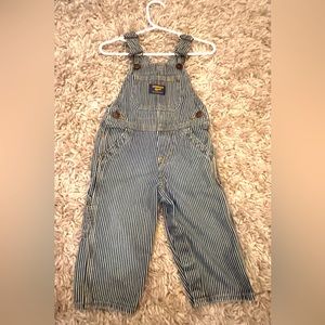 Oshkosh Hickory Striped Overalls